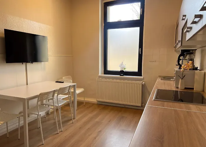 - 2 Schlafzimmer Monteurwohnung - Vollausgestattete Kueche - Wifi Lejlighed Duisburg